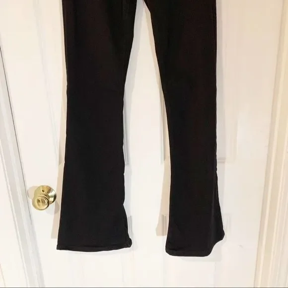 M.i.h Jeans Marrakesh Black Kick Flare High Rise Jeans Size 26 Anthropologie - Picture 4 of 8